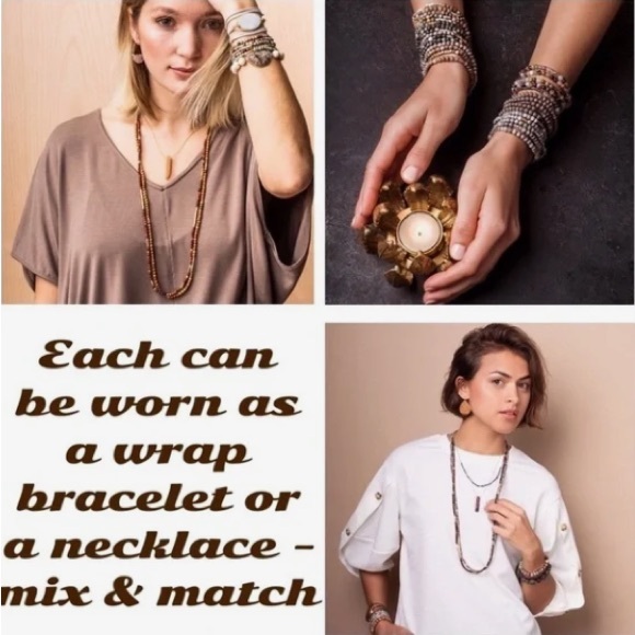 NWT Scout River Stone Bracelet/Necklace - Picture 3 of 7